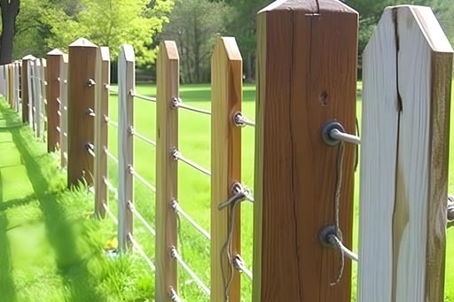 Fence Posts in Ohio | Scheiderer Fencing