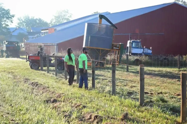 Residential fence installation in Marysville, Ohio by Scheiderer Fencing