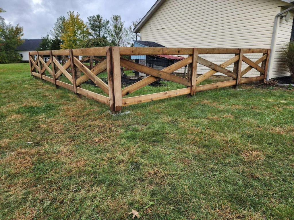 Wooden entry gates Marysville Ohio