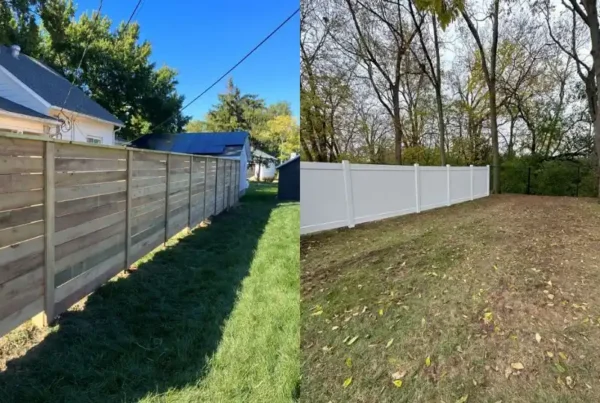 Vinyl vs Wood Fence Cost in Ohio | Scheiderer Fencing