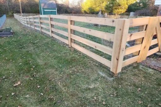 Agricultural Vinyl Fencing