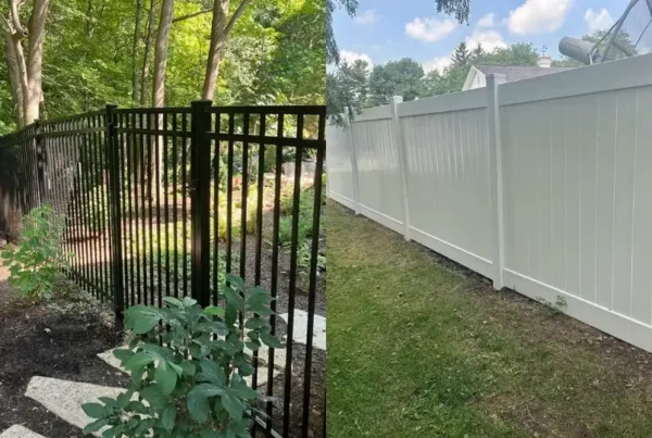 Aluminum vs Vinyl Fence | Scheiderer Fence