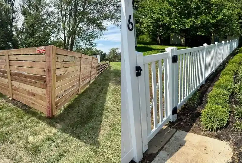 Wood Fence vs Vinyl Fence | Scheiderer Fencing