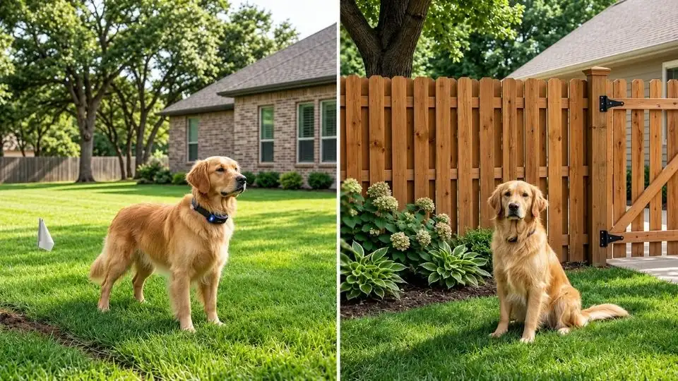 Invisible Fence vs. Regular Fence | Scheiderer Fencing